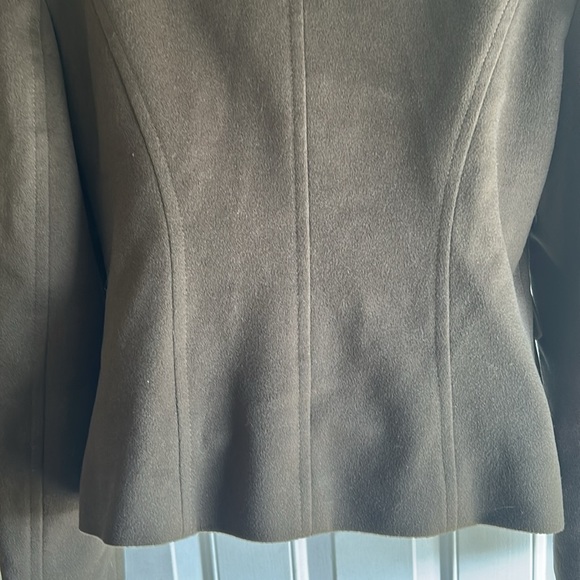 STRENESSE BY GABRIELE STREHLE BROWN WOOL & CASHMERE DRESSY JACKET SIZE 8 - Picture 5 of 16